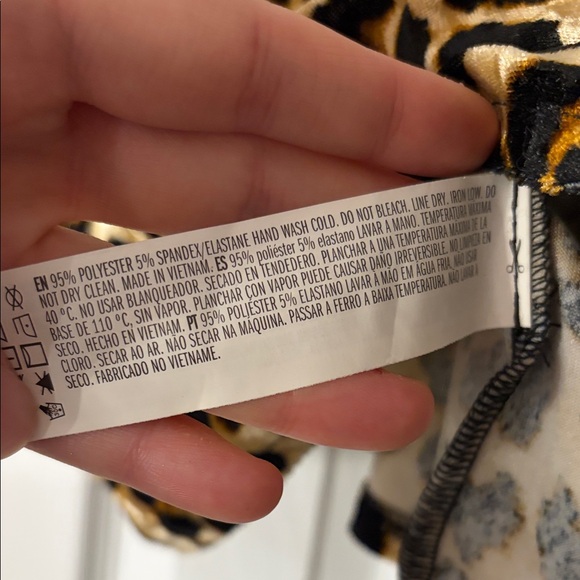 Forever 21 Leopard Print Camisole with Black Straps - Picture 4 of 6